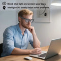AI Smart Glasses Voice Control Bluetooth HD1080P Shooting
